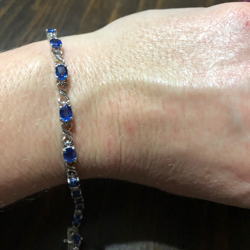 Kashmir Blue Kyanite bracelet